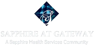 Sapphire At Gateway White Logo